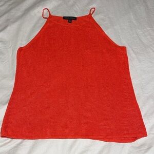 Banana Republic Vibrant coral sweater tank
